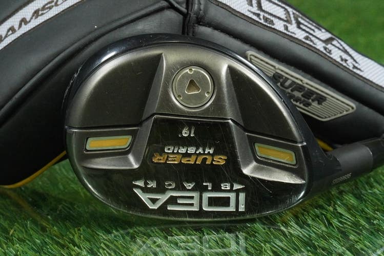 ADAMS IDEA BLACK SUPER HYBRID 3H VOODOO SNV8 STIFF LH LEFT HAND 19+ COVER!