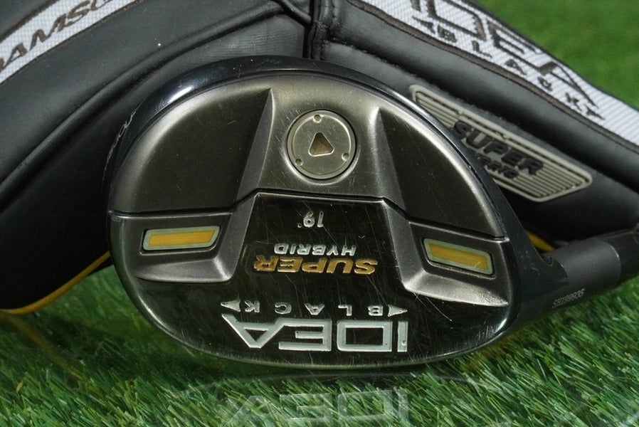 ADAMS IDEA BLACK SUPER HYBRID 3H VOODOO SNV8 STIFF LH LEFT HAND 19+ COVER!