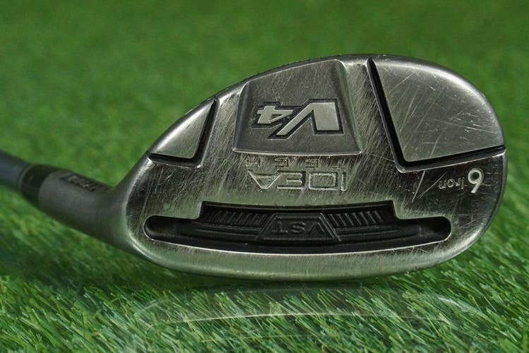 ADAMS IDEA V4 6 HYBRID IRON 6H VST RAYON BASSARA 60G X5CT REGULAR FLEX RH
