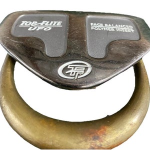 Top Flite UFO Face Balanced Polymer Center Shaft Mallet Putter RH Steel 32" Nice