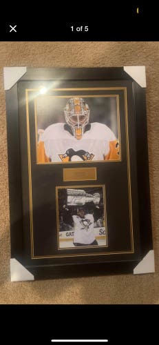 Matt Murray Pittsburgh Penguins Framed Autographed Photo Display