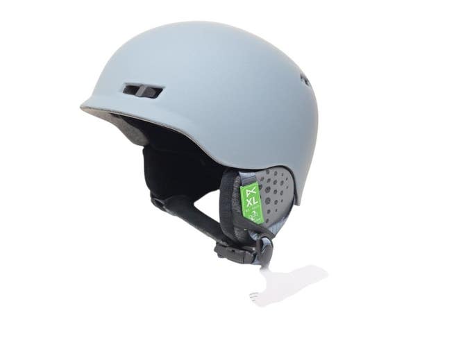 Anon Men's Rodan Gray Snowboard Helmet X-Large XL