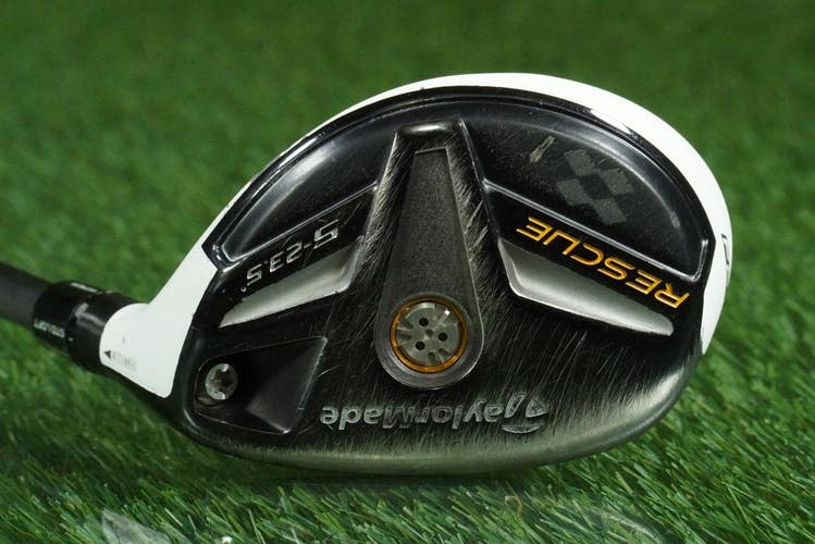 TAYLORMADE RESCUE FCT 5 HYBRID IRON 5H ALDILA RIP 65G REGULAR GRAPHITE RH 23.5