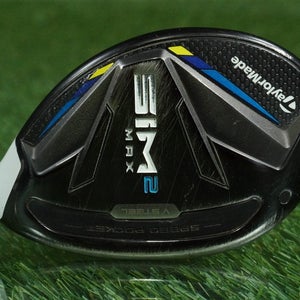 TAYLORMADE SIM 2 MAX 4 HYBRID IRON 4H MAX MT STIFF 85G STEEL RH 22 & HEADCOVER