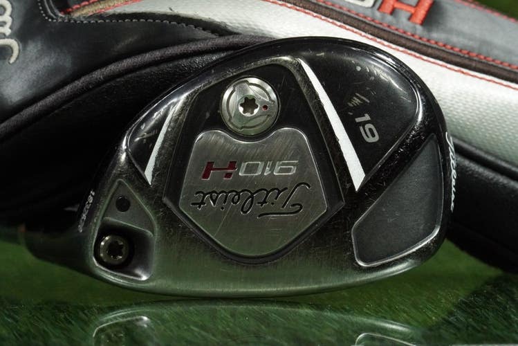 TITLEIST 910H 3 HYBRID IRON 3H MITSUBISHI RAYON DIAMANA STIFF RH 19 & HEADCOVER