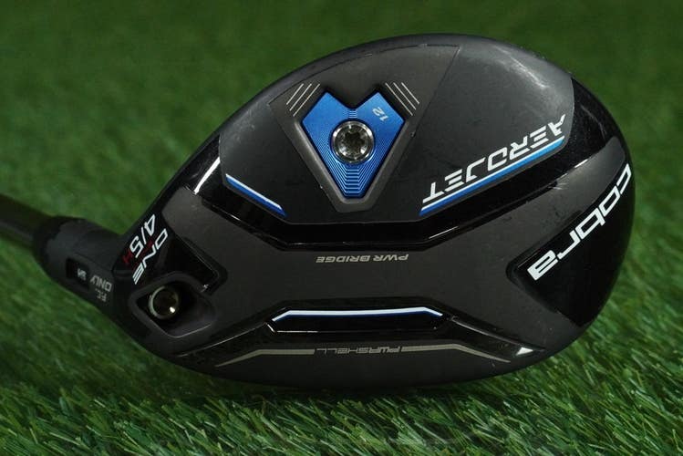 COBRA AEROJET 4 / 5 HYBRID IRON 4H 5H ONE LENGTH RECOIL F4 STIFF RH + COVER!!
