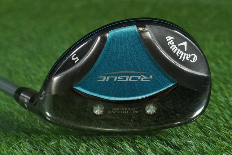 CALLAWAY ROGUE 5 HYBRID IRON 5H JAILBREAK QUARANTA WOMENS LADIES RH 27 + COVER!