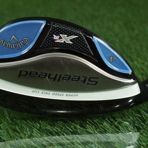 CALLAWAY STEELHEAD XR 4 HYBRID IRON 4H MATRIX F15 WOMEN'S LADIES LH 22 & COVER!