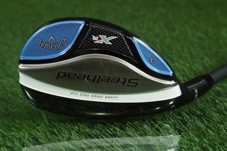CALLAWAY STEELHEAD XR 4 HYBRID IRON 4H MATRIX F15 WOMEN'S LADIES LH 22 & COVER!