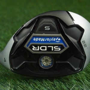 TAYLORMADE SLDR S RESCUE 4 HYBRID 4H SPEEDER 72H REGULAR RH 22 + COVER ~ NICE!!