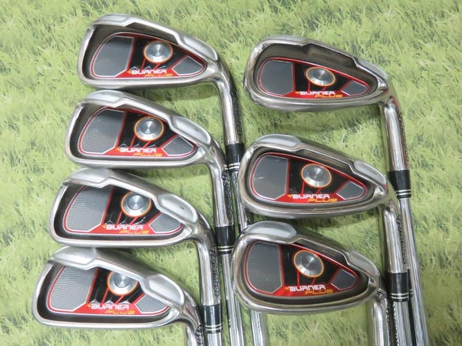 Taylormade BURNER PLUS 4-PW Irons Steel STIFF