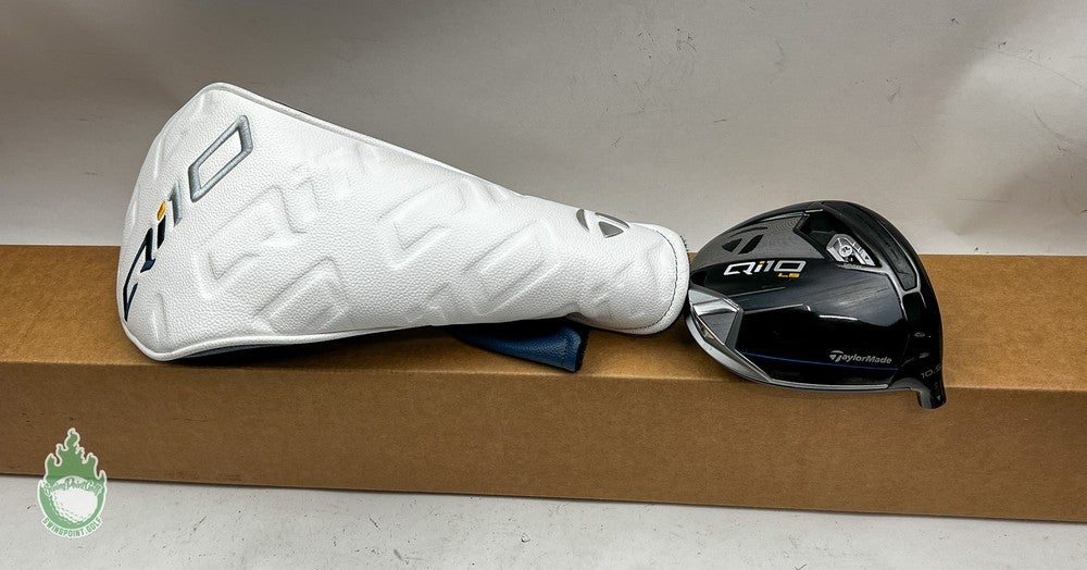 Used Right Handed TaylorMade Qi10 LS Driver 10.5* HEAD ONLY Golf Club