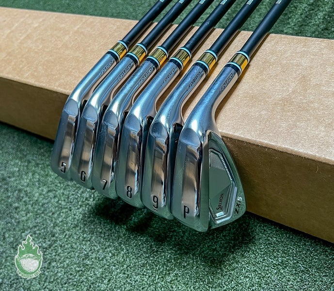 RH Srixon ZXi5 Forged Irons 5-PW Axiom 105g Stiff Flex Graphite Golf Club Set
