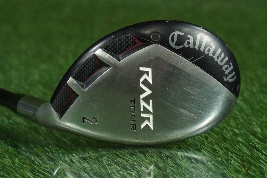 CALLAWAY RAZR TOUR 2 HYBRID IRON 2H 75G GRAPHITE STIFF FLEX RH 18 +COVER ~ NICE