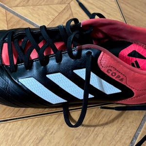 Black Size 13.0 (W 14.0) Adult Adidas Cleats (Used)