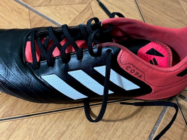 Black Size 13.0 (W 14.0) Adult Adidas Cleats (Used)