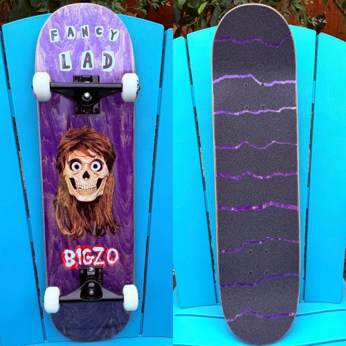 Fancy Lad Skateboards Lad Bigzo “Head” Complete Skateboard 8.25” Venture Trucks