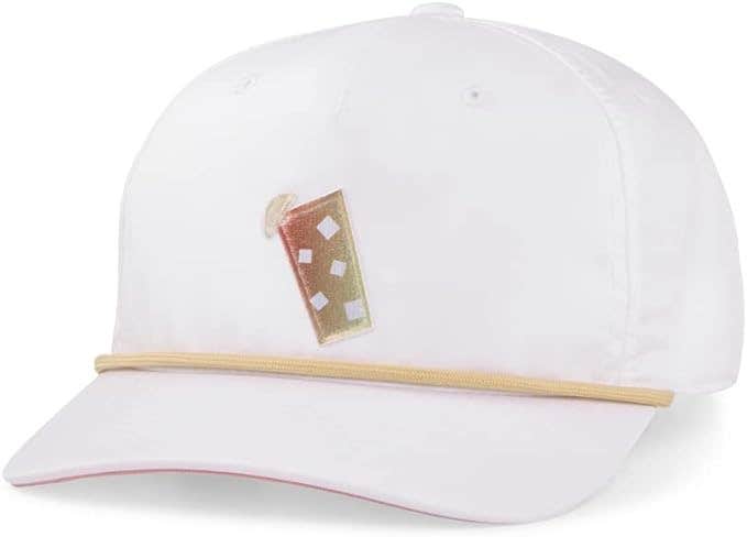 Puma Arnold Palmer Thirst Quencher Golf Hat (White, Adjustable) Cap New