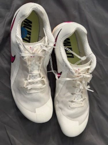 White Women's Size M 9.0 (W 10.0) Adult Nike Zoom Rival XC Shoes (New)