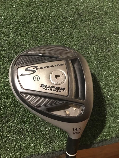 Adams Speedline Super Fairway Ti. XTD 14.5* 3 Wood Stiff Fubuki AX F65 Graphite