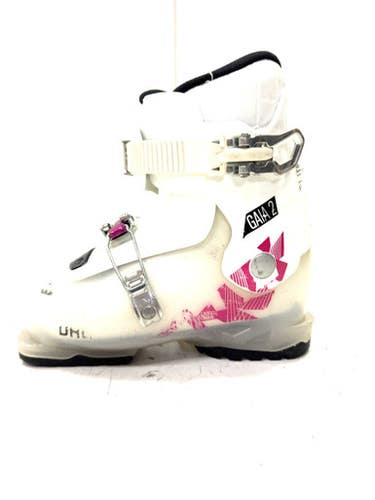 Used Dalbello GAIA 2 Girls DH Ski Boot White 225 MP - J04.5 - W5.5 11860-S000298917