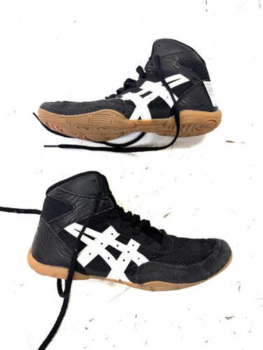 Used Asics UK Wrestling Shoes Black Junior 01.5 11860-S000298880
