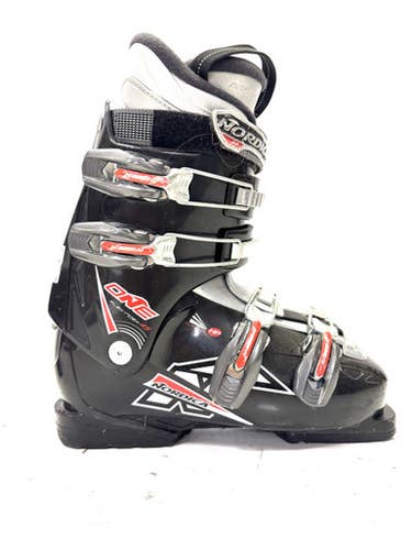 Used Nordica FLEX 45 Mens DH Ski Boot Black 265 MP - M08.5 - W09.5 11860-S000298891