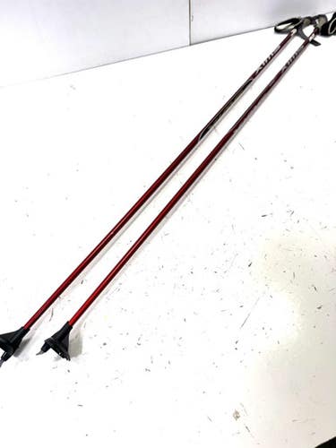 Used Swix CROSS COMPOSITE Mens XC Ski Poles Red 155 cm / 61 in 11860-S000298899