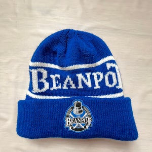 knit beanie "Beanpot" ice hockey Boston unisex blue white one size