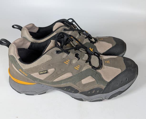 Ecco Gore Tex Waterproof Trail Shoes Mens Size: 45 / 11-11.5 Sneakers Taupe