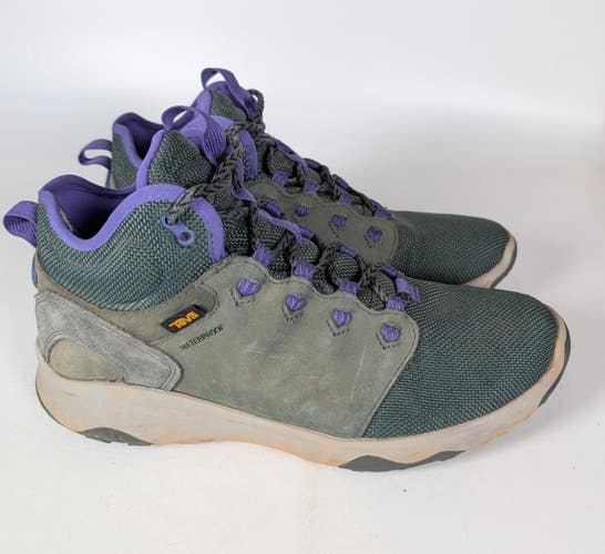 TEVA Arrowood Venture Mid Waterproof Trail Hiking Boots Shoes Women's Size 9