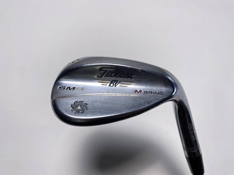 Titleist Vokey SM6 Tour Chrome Lob Wedge LW 60* 8 Bounce M-Grind Wedge RH