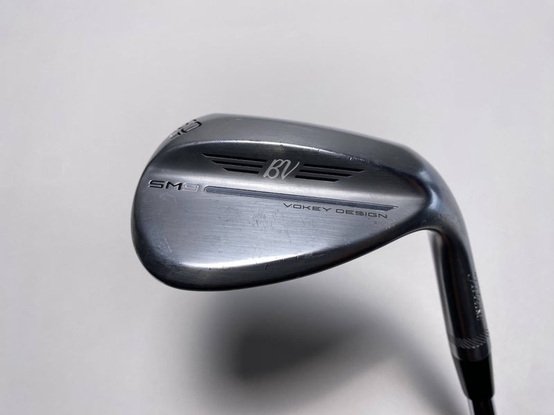 Titleist Vokey SM9 Tour Chrome Lob Wedge LW 60* 4 Bounce T-Grind Wedge RH
