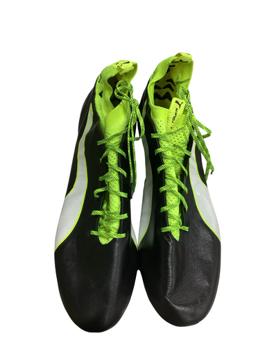 Used Puma EVO TOUCH Soccer Cleats Black Senior 14 11613-S000169146
