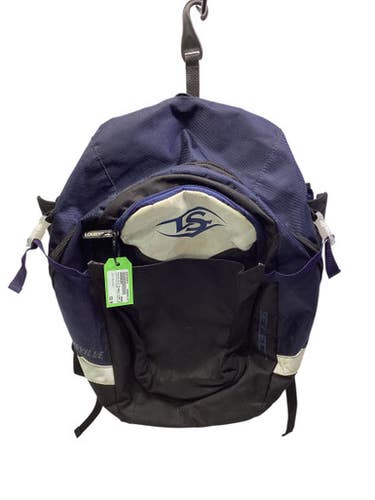 Used Louisville Slugger 2 BAT BACK PACK BB/SB Player Backpack Navy Blue 11347-S000256818