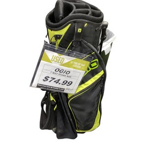 Used Ogio 7 WAY STAND BAG Mens Stand Bag Black 11347-S000256826