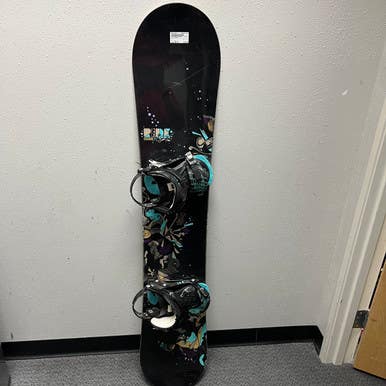 Used Ride SOLACE Womens Board/Bindings Black 150 cm 11855-S000192077