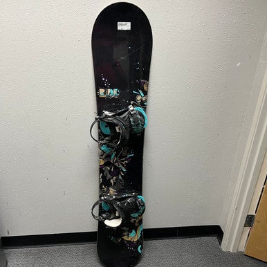 Used Ride SOLACE Womens Board/Bindings Black 150 cm 11855-S000192077