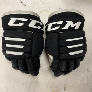 Used CCM TACKS 4R2 Youth Gloves Black 9" 11855-S000192079