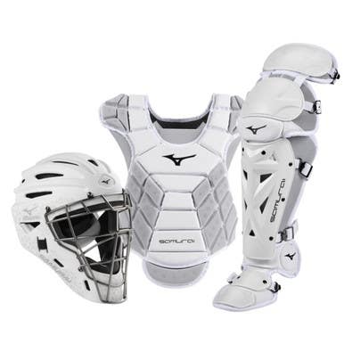 New Samurai Women's Catchers Set Wht 11855-MIZ380422-WH