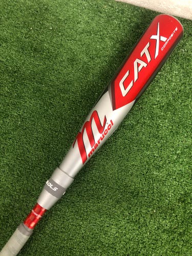 2023 Marucci CAT X Composite Bat USSSA Certified (-10) Composite 18 oz 28" (New)