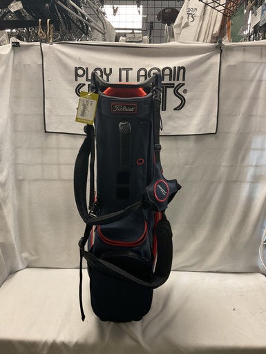 Used Titleist 14 WAY STAND BAG Mens Stand Bag Navy Blue 11490-S000266195