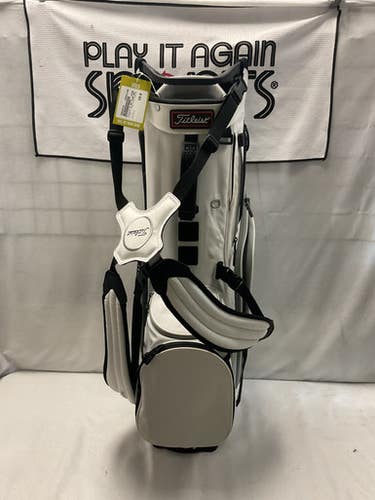 Used Titleist 14 WAY STAND BAG Mens Stand Bag White 11490-S000266194