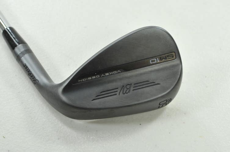 Titleist Vokey SM10 Jet Black 50*-08F Wedge Right BV Wedge Flex Steel # 203690