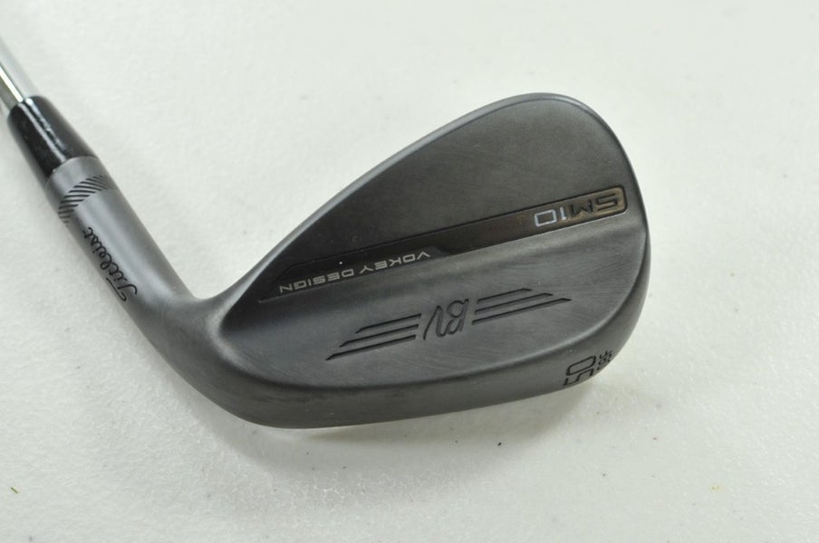 Titleist Vokey SM10 Jet Black 50*-08F Wedge Right BV Wedge Flex Steel # 203690