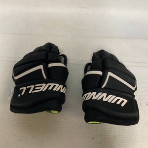 Used WinnWell BLACK Youth Gloves Black 9" 11823-S000034739