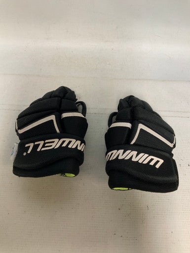 Used WinnWell BLACK Youth Gloves Black 9" 11823-S000034739