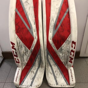 36" CCM Premier II Pro Goalie Leg Pads Pro Stock (Used)
