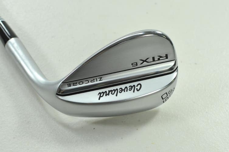 Cleveland RTX-6 Zipcore Tour Satin 60*-10 Wedge Right DG Spinner Steel # 203689