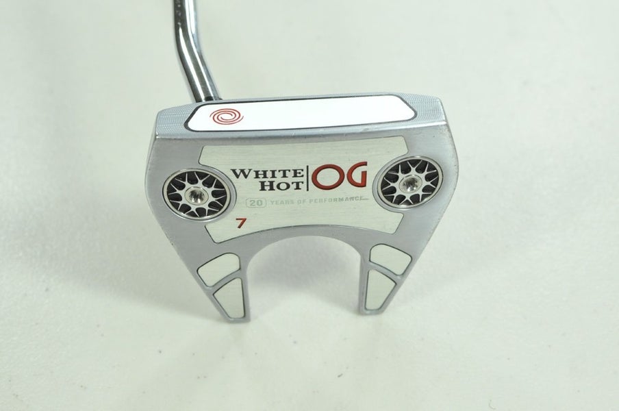 LEFT HANDED Odyssey White Hot OG 7 S Seven 33" Putter Steel #203740